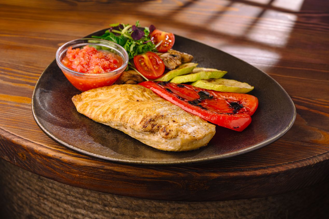 фото-Стейк куриный